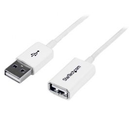Cable 3m Alargador USB Blanco