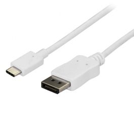 Cable 1,8m USB-C a DisplayPort 4K Blanco