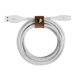 Cable USB-C a USB-A con correa - F2CU069bt04-WHT