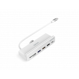 Hub USB-C 7 en 1 para iMac 24" - Blanco
