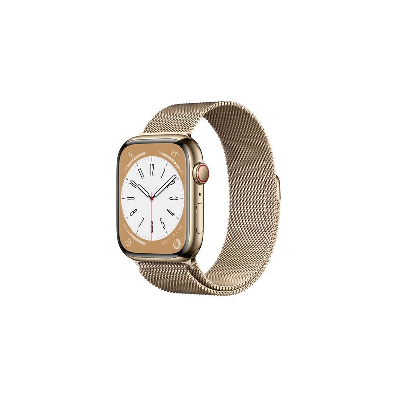 Watch Series 8 GPS + Cellular 45mm Gold Stainless Steel