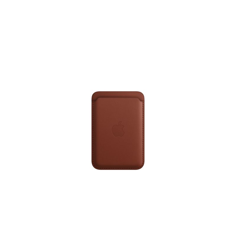 Funda iPhone Leather Wallet con MagSafe - Umber