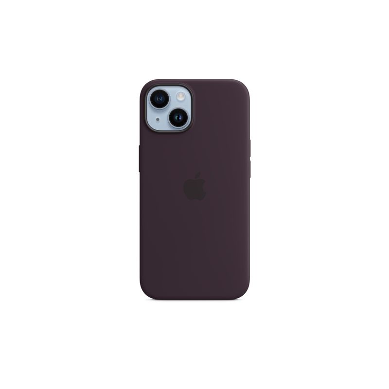 Funda iPhone 14 Silicone Case con MagSafe - Elderberry