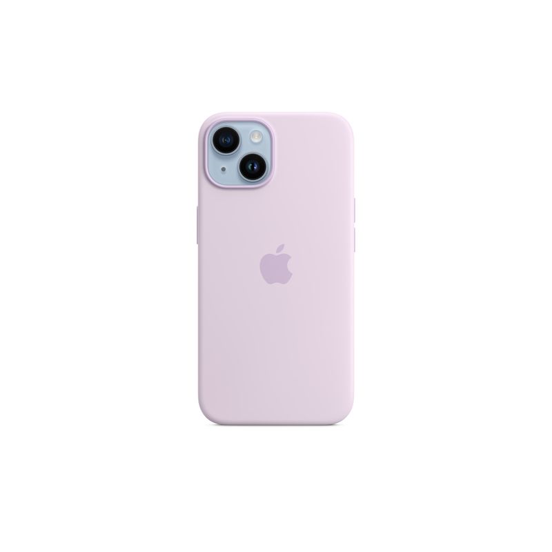 Funda iPhone 14 Silicone Case con MagSafe - Lilac