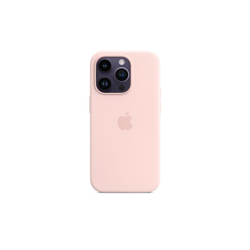 Funda iPhone 14 Pro Silicone Case con MagSafe - Chalk Pink
