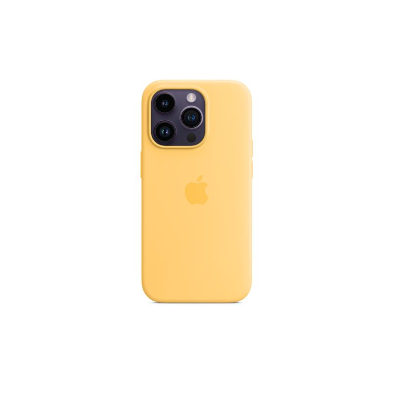 Funda iPhone 14 Pro Silicone Case con MagSafe - Sunglow