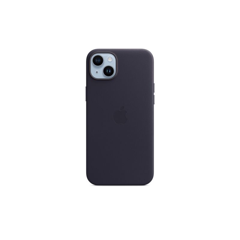 Funda iPhone 14 Plus Leather Case con MagSafe - Midnight
