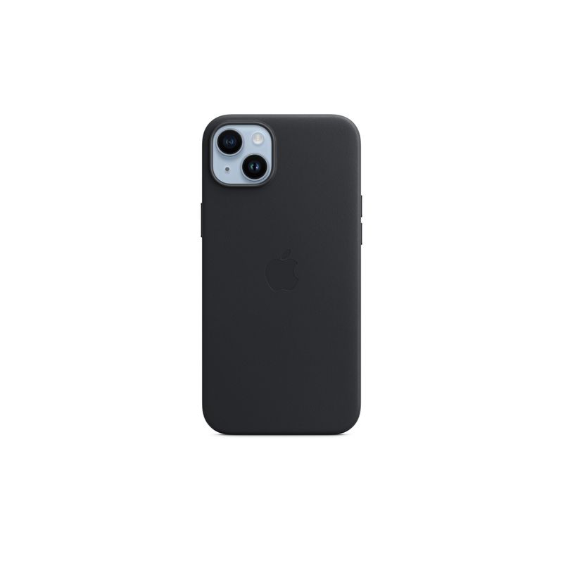 Funda iPhone 14 Plus Leather Case con MagSafe - Ink