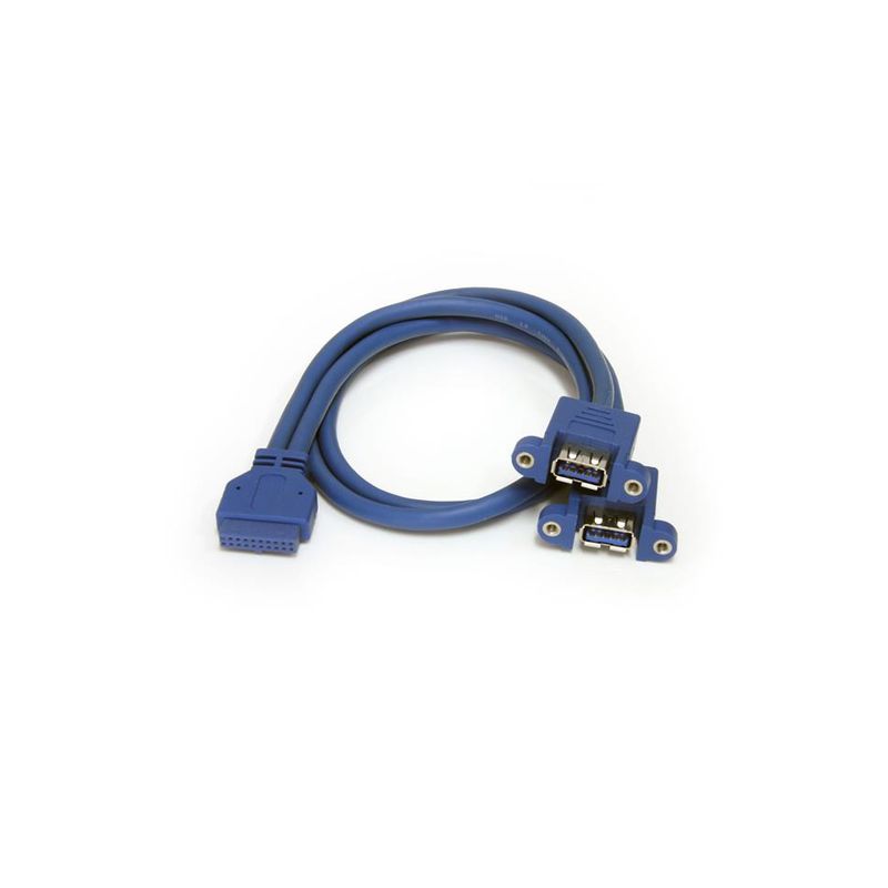 Cable USB 3.0 2 Puertos Panel