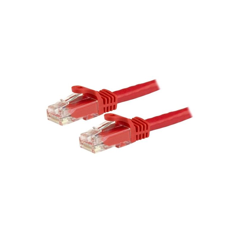 Cable de Red 15m Cat6 Rojo