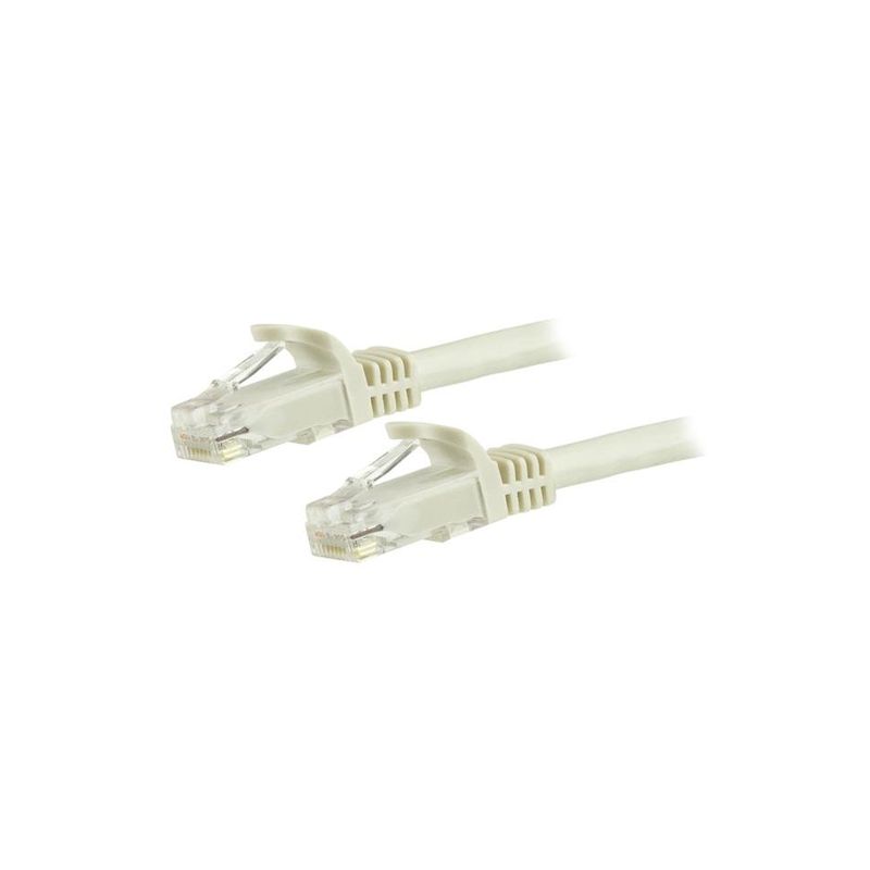Cable 15m Cat6 Snagless Blanco