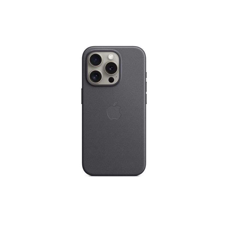 iPhone 15 Pro FineWoven Case with MagSafe - Black