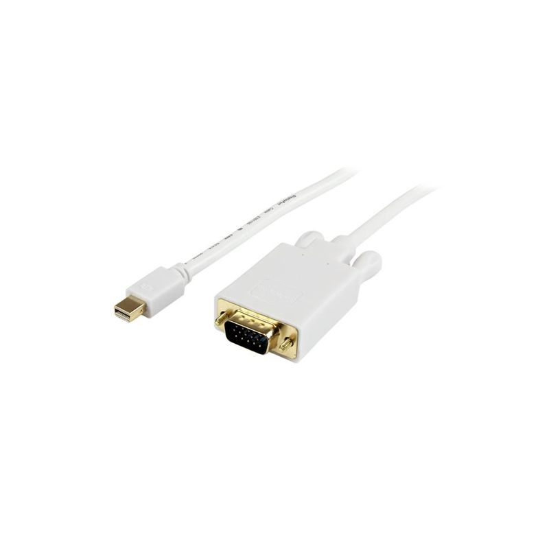 Cable 91cm MiniDP a VGA Blanco