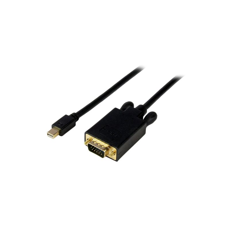 Cable 1,8m Mini DP a VGA Negro