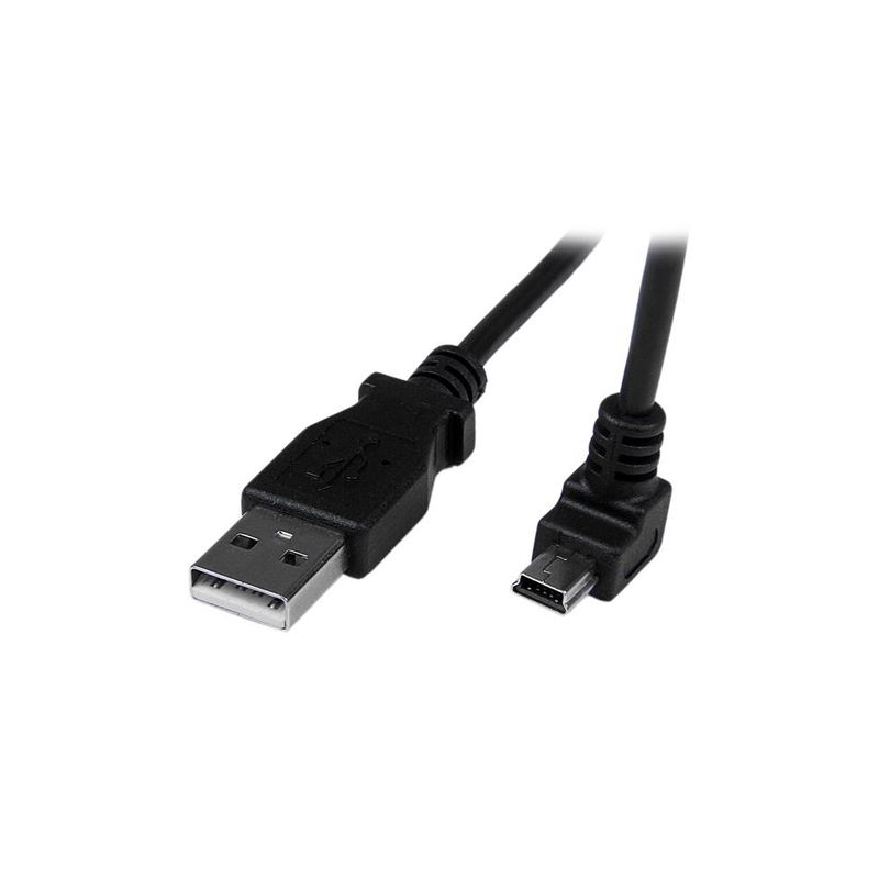 Cable 2m USB A a Mini B Abajo