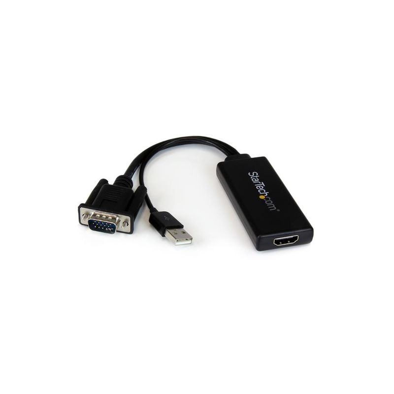 Adaptador VGA a HDMI con Audio USB