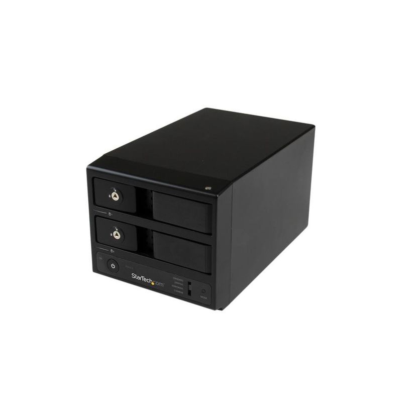 Caja USB 3.0 UASP eSATA 2x 3.5 SATA