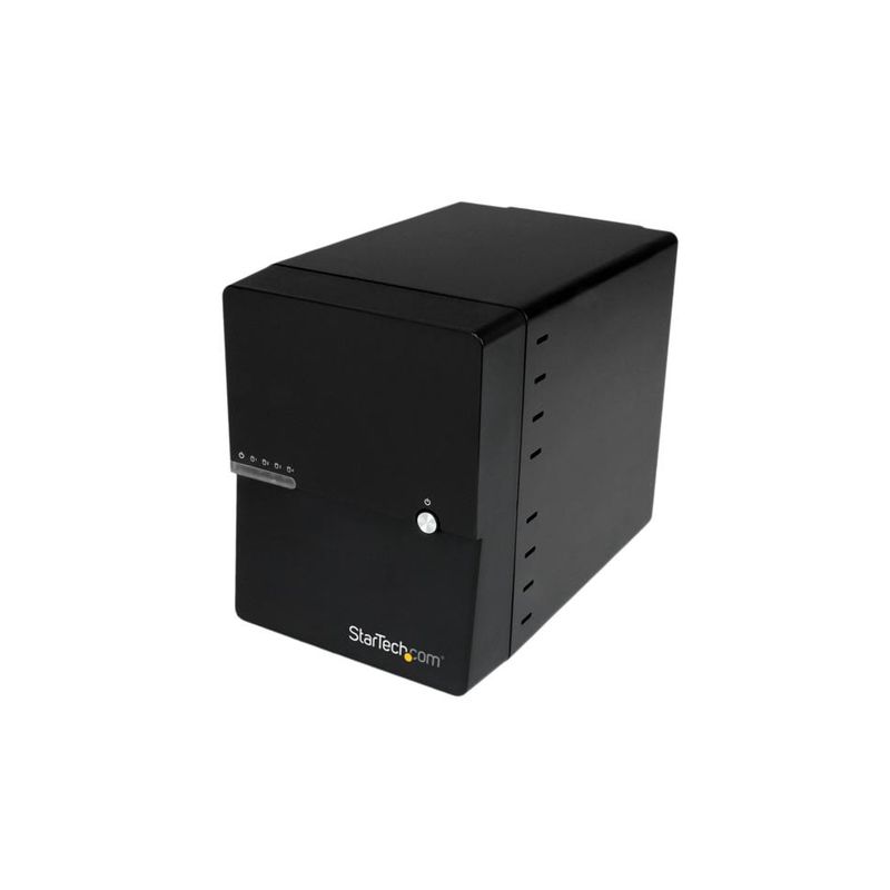 Caja Disco 4x3,5 SATA USB 3.0 UASP Negro
