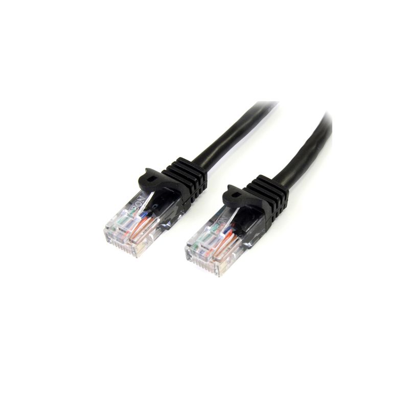 Cable 3m Negro Cat5e Ethernet RJ45