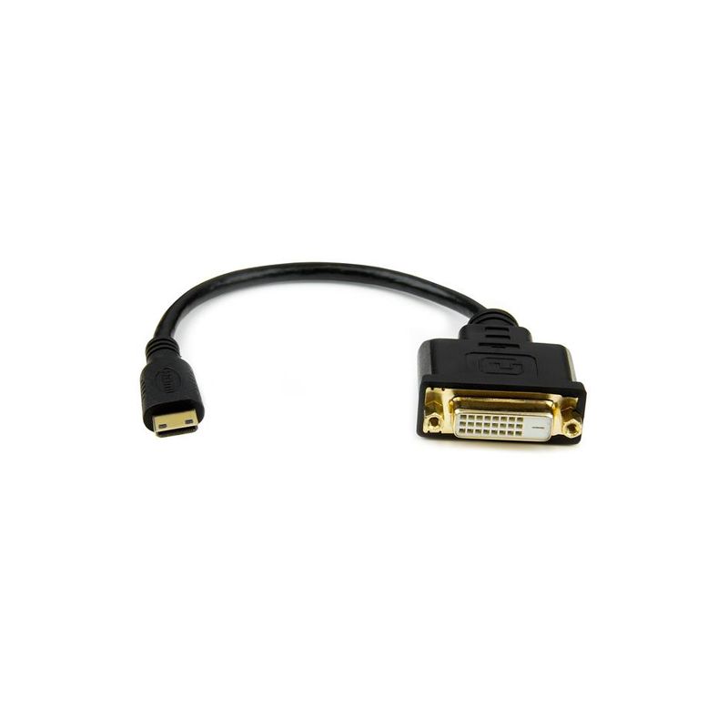 Adaptador Cable 20cm Mini HDMI a DVI-D