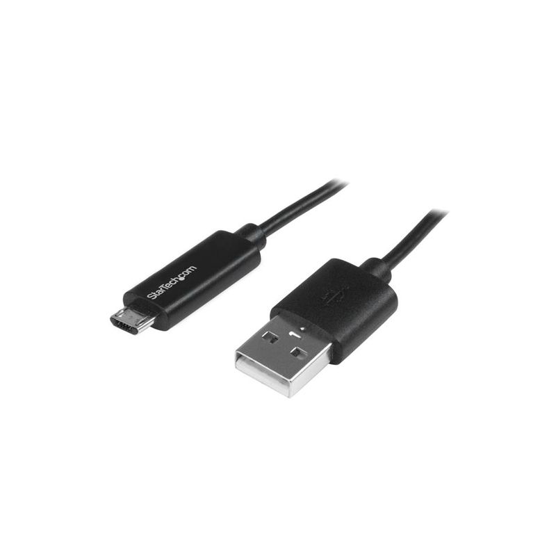 Cable de 1m Micro USB con LED Indicador