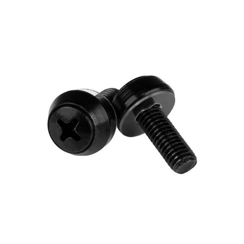 Paquete 50 Tornillos M6x12mm Negro
