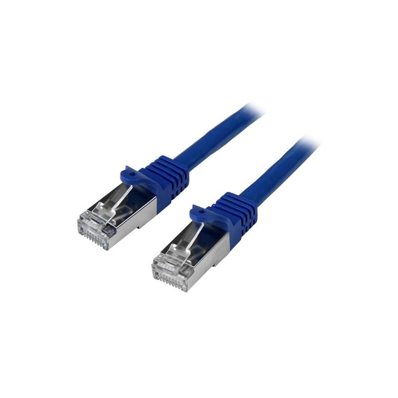 Cable 50cm Cat6 Ethernet Gigabit Azul