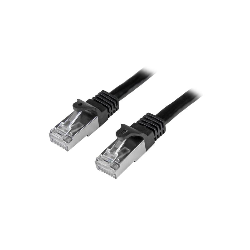 Cable 2m Cat6 Ethernet Gigabit Negro