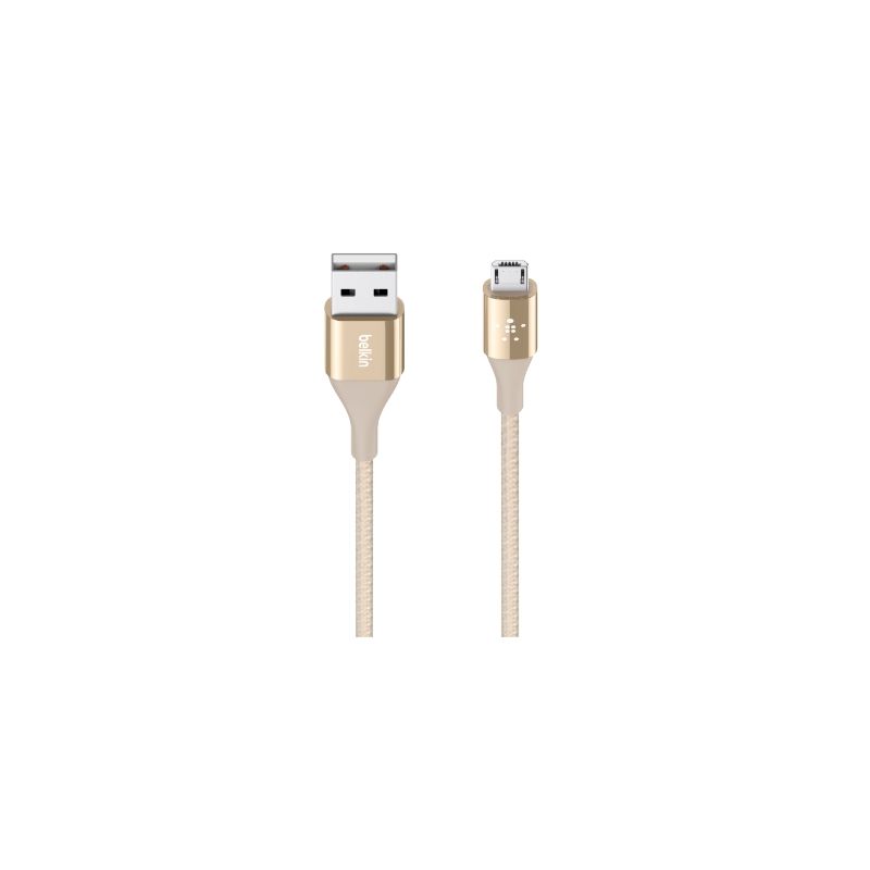 cable MIXIT DuraTek Micro-USB to USB Cable - GOLD - 1.2m