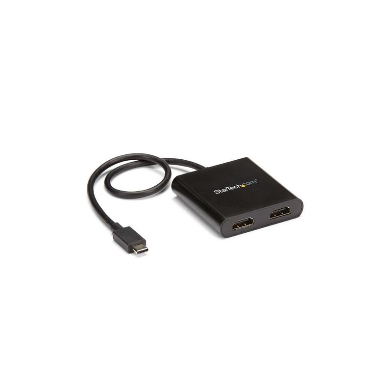Hub MST USB-C a HDMI de 2 Puertos