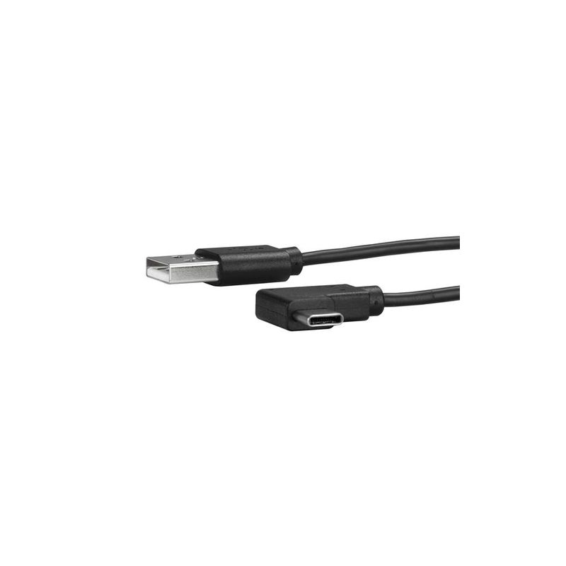Cable 1m USB-A a USB-C Acodado Derecho