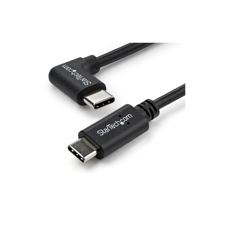 Cable 1m USB-C Acodado USBC USB TipoC