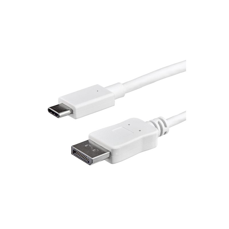 Cable 1m USB-C a DisplayPort 4K60 Blanco