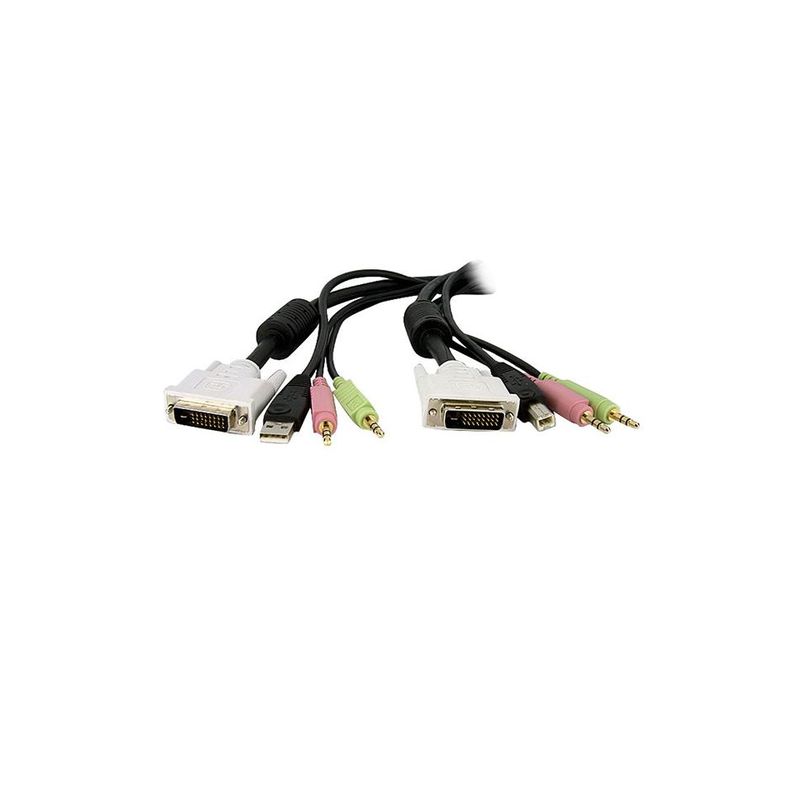 Cable 3m de Switch KVM DVI USB