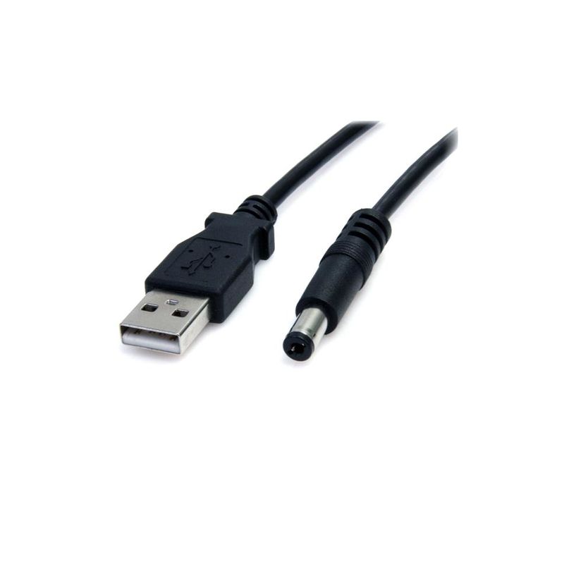 Cable 91cm USB A a Tipo M Barril 5.5mm