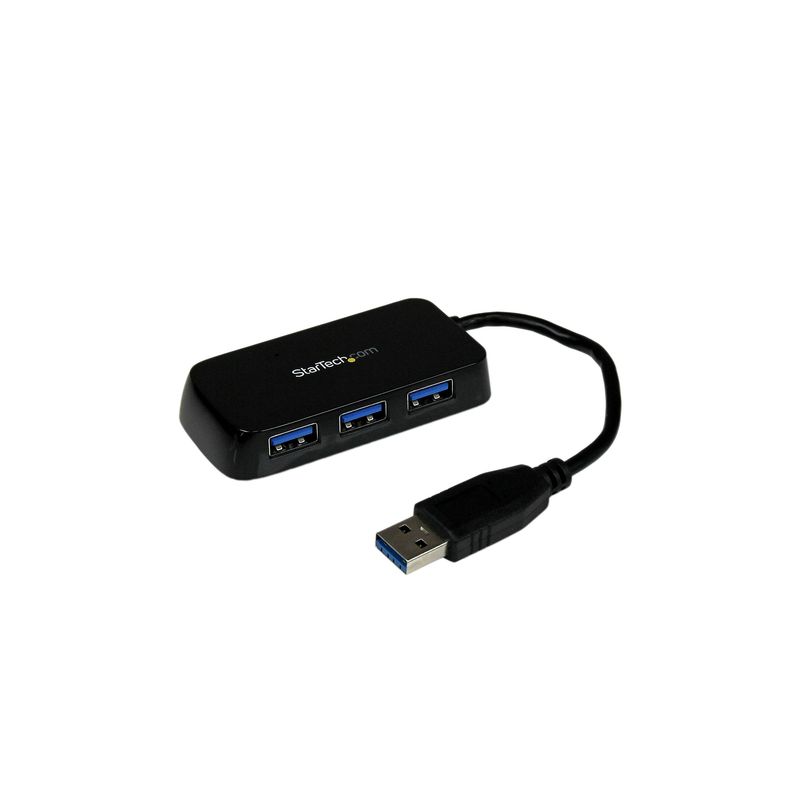 Hub USB 3.0 4 Puertos Negro
