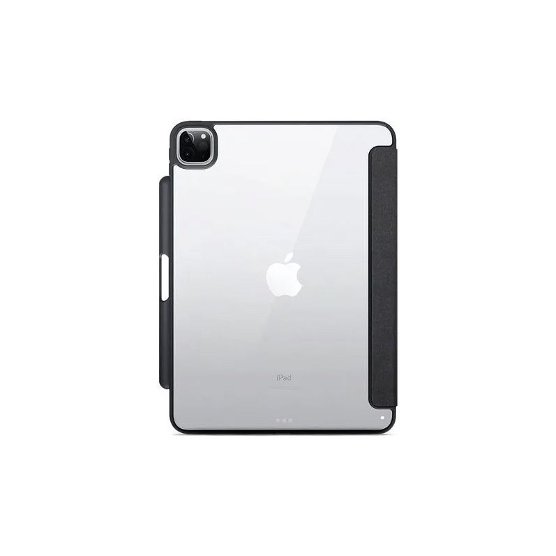 Funda Flip iPad Pro M2 12,9" - Negro y transparente