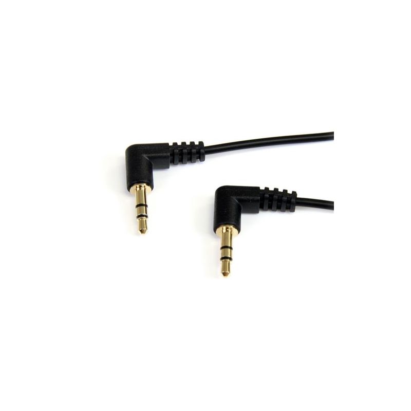 Cable 30cm Plug 3,5mm Acodado