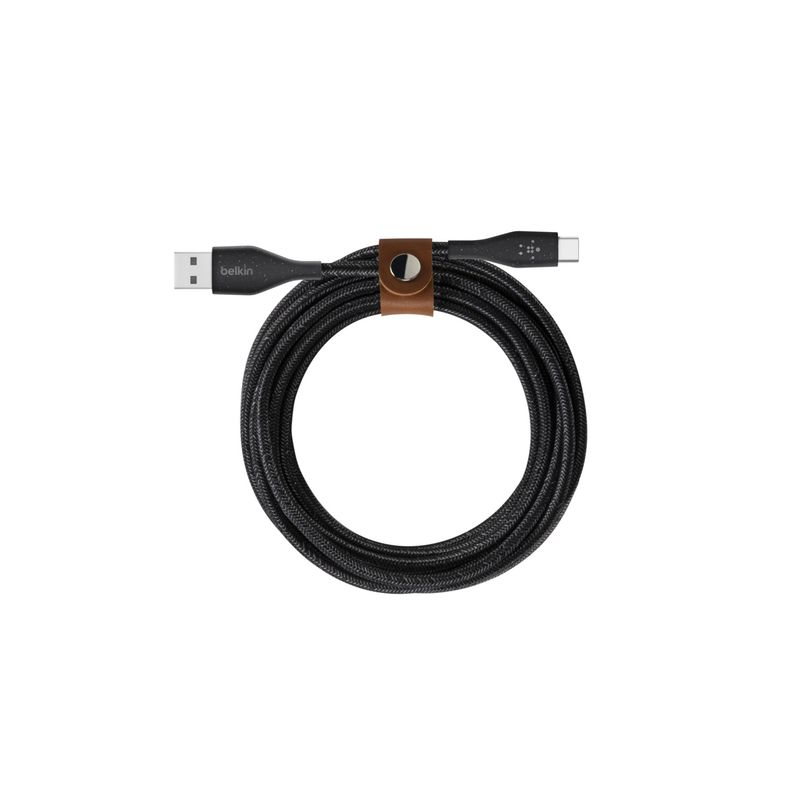 Cable USB-C a USB-A con correa - F2CU069bt04-BLK