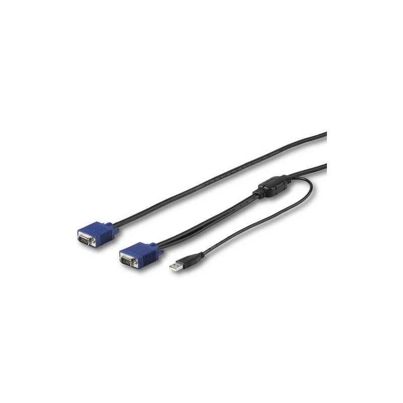 Cable KVM USB 4,6 m para Consola de Rack