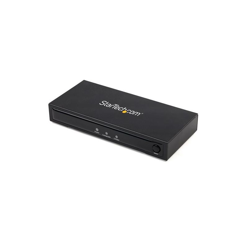 Conversor Adaptador de Vídeo Compuesto o S-Video a HDMI