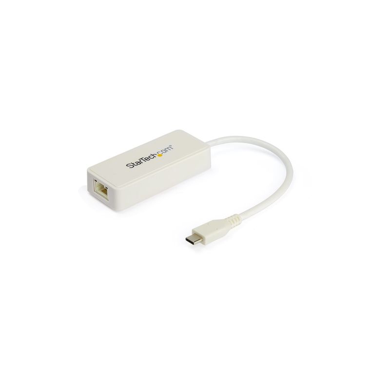 Adaptador de Red Ethernet USB-C Blanco
