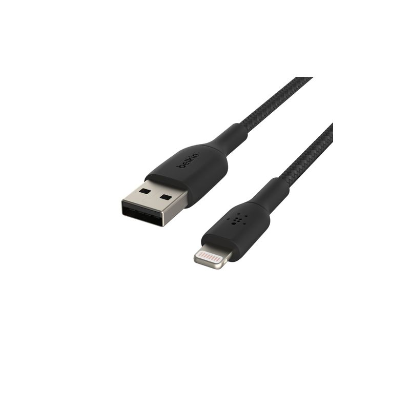 Cable Lightning a USB-A Cable_Braided - CAA002bt1MBK