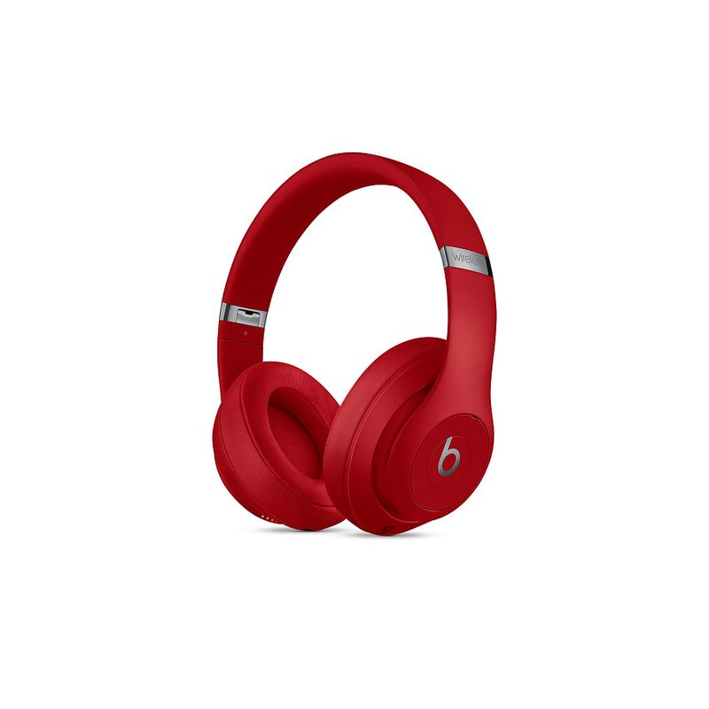 Beats Studio3 Wireless Over-Ear Headphones,Red