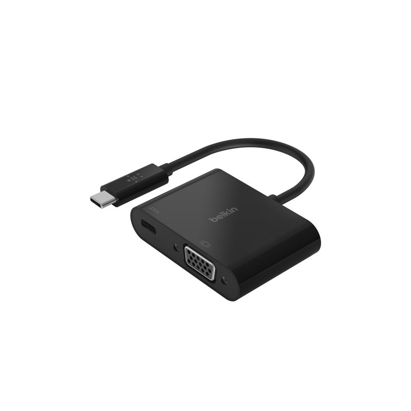 Cable USB-C to VGA + Charge Adapter - AVC001btBK