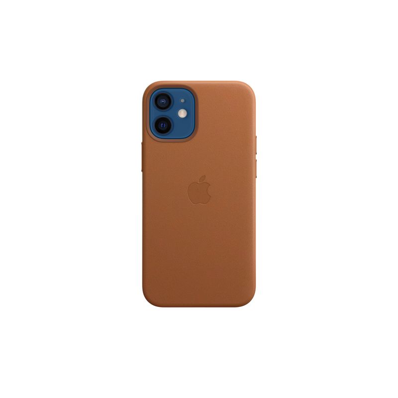 Funda iPhone 12 mini Leather Case con MagSafe