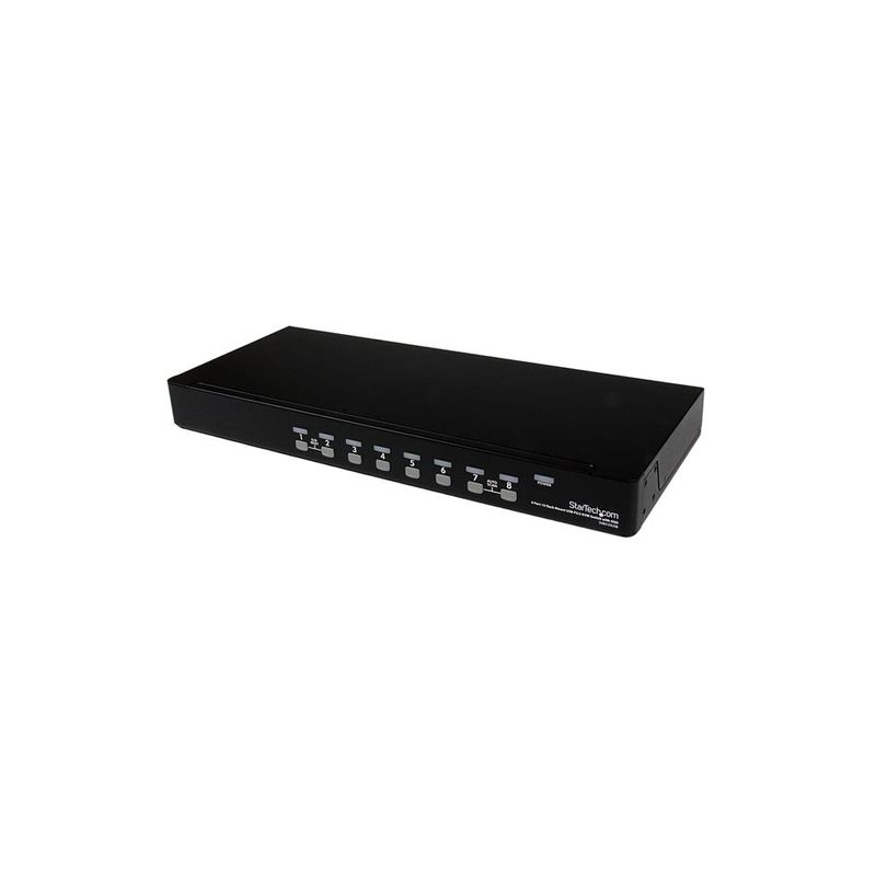 Switch KVM 8x VGA USB 1U PS/2