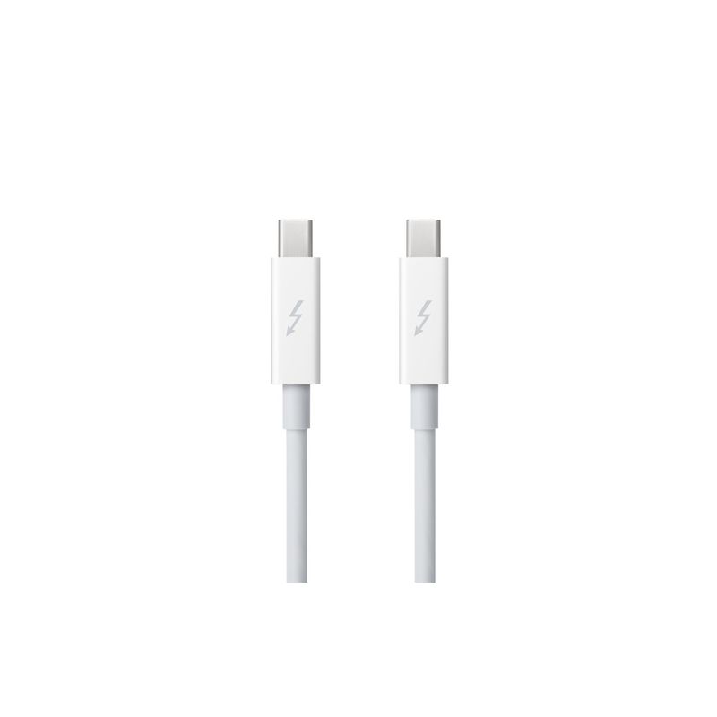 Cable (2 m) Thunderbolt (iMac,Mac mini,MacBook Air,MacBook Pro),blanco,1 año de garantia - MD861ZM/A