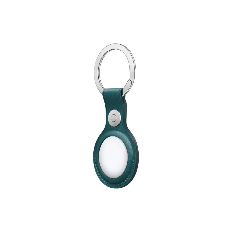 AirTag Leather Key Ring - Forest Green - MM073ZM/A