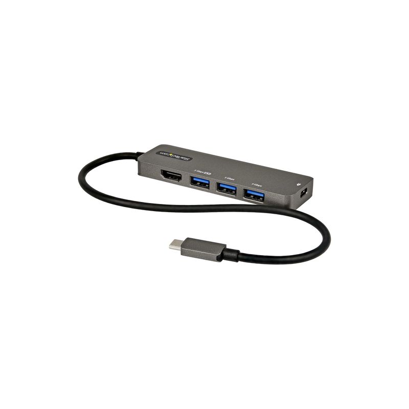 Adaptador Multipuertos USB-C DP 1.4 - HDMI - 4x USB